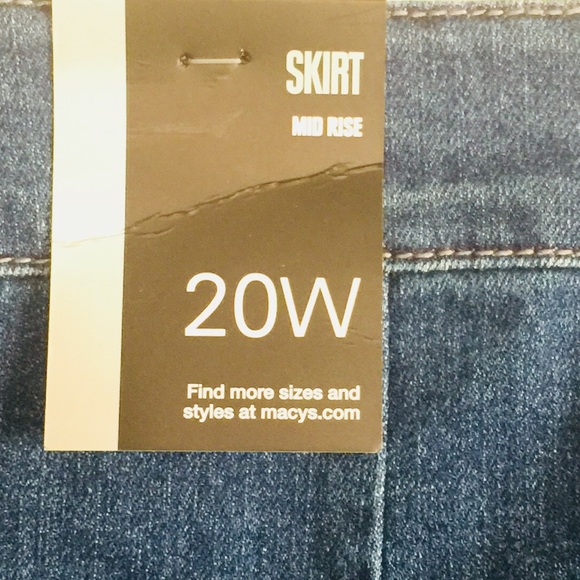 ‼️SOLD OUT‼️ #ZIPPER FRONT DENIM SKIRT - Picture 6 of 7